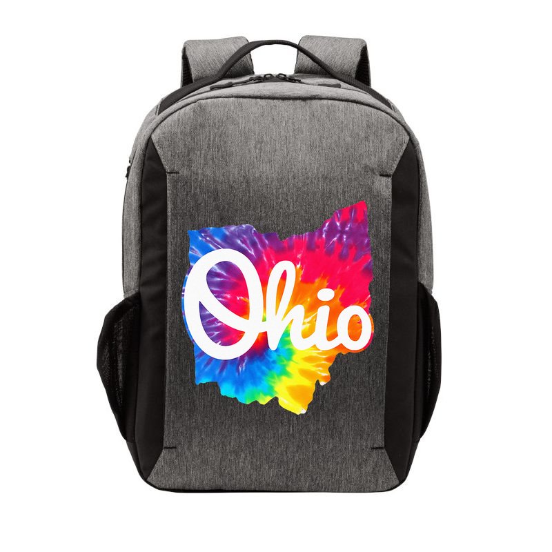 I Love My Ohio Home Script Ohio Vector Backpack