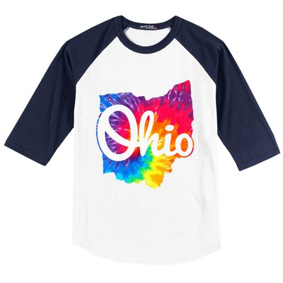 I Love My Ohio Home Script Ohio Baseball Sleeve Shirt