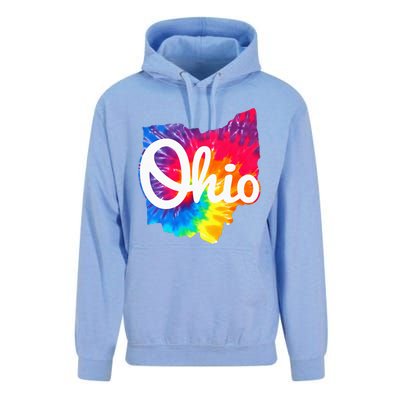 I Love My Ohio Home Script Ohio Unisex Surf Hoodie