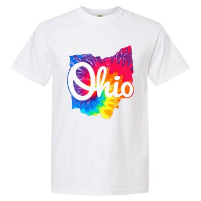 I Love My Ohio Home Script Ohio Garment-Dyed Heavyweight T-Shirt