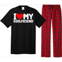 I Love My Girlfriend I Heart My Girlfriend Pajama Set