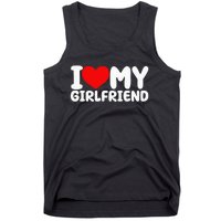 I Love My Girlfriend I Heart My Girlfriend Tank Top