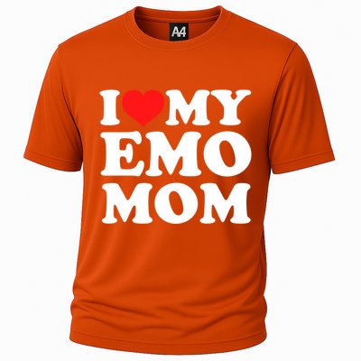 I Love My Emo Mom Cool Gift Cooling Performance Crew T-Shirt