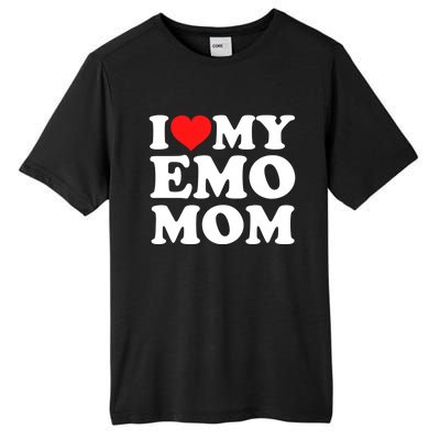 I Love My Emo Mom Cool Gift Tall Fusion ChromaSoft Performance T-Shirt