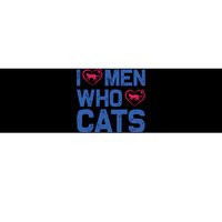 I Love Man Who Love Cats Bumper Sticker