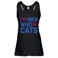 I Love Man Who Love Cats Ladies Essential Flowy Tank