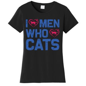 I Love Man Who Love Cats Women's T-Shirt