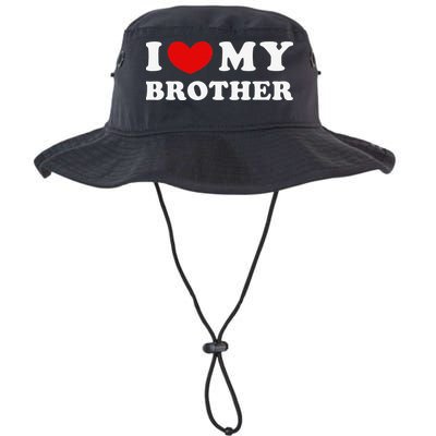 I Love My Brother I Heart My Brother Bucket Hat