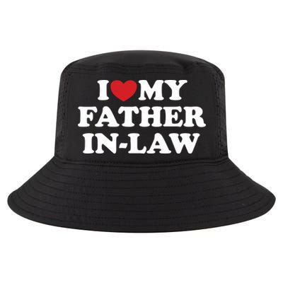 I Love My Father In Law Cool Comfort Performance Bucket Hat