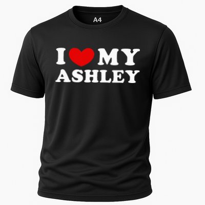 I Love My Ashley I Heart My Ashley Cooling Performance Crew T-Shirt
