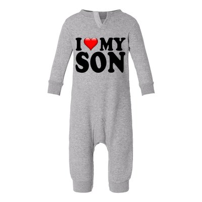 I Love My Son Infant Fleece One Piece