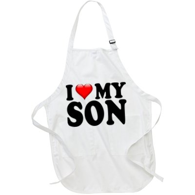 I Love My Son Apron