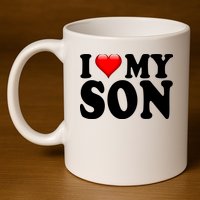 I Love My Son 11oz C Handle Ceramic Mug