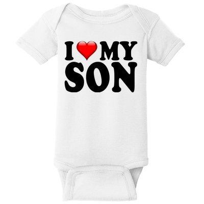 I Love My Son Baby Bodysuit