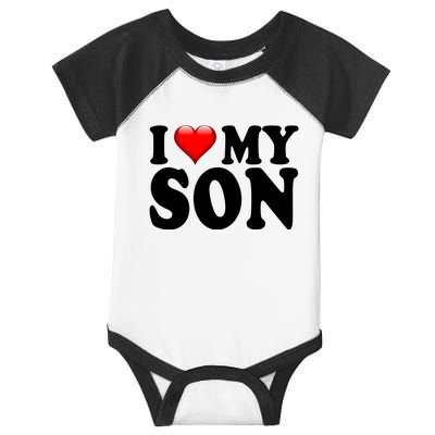 I Love My Son Infant Baby Jersey Bodysuit