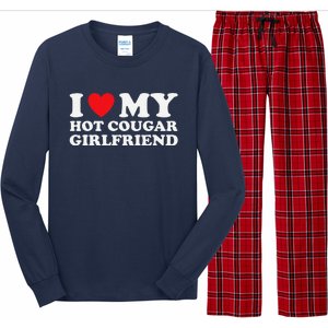 I Love My Older Friend My Hot Cougar Gf Long Sleeve Pajama Set