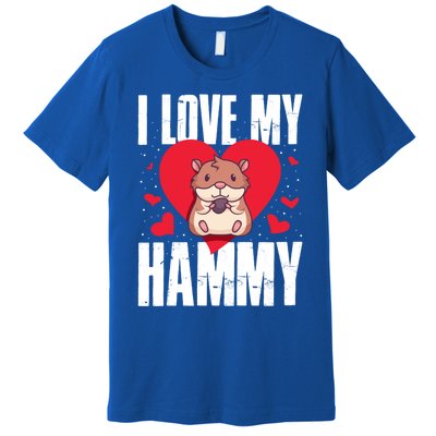 I Love My Hammy Gift Premium T-Shirt