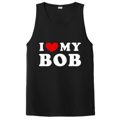 I Love My Bob I Heart My Bob PosiCharge Competitor Tank