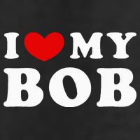 I Love My Bob I Heart My Bob Golf Towel