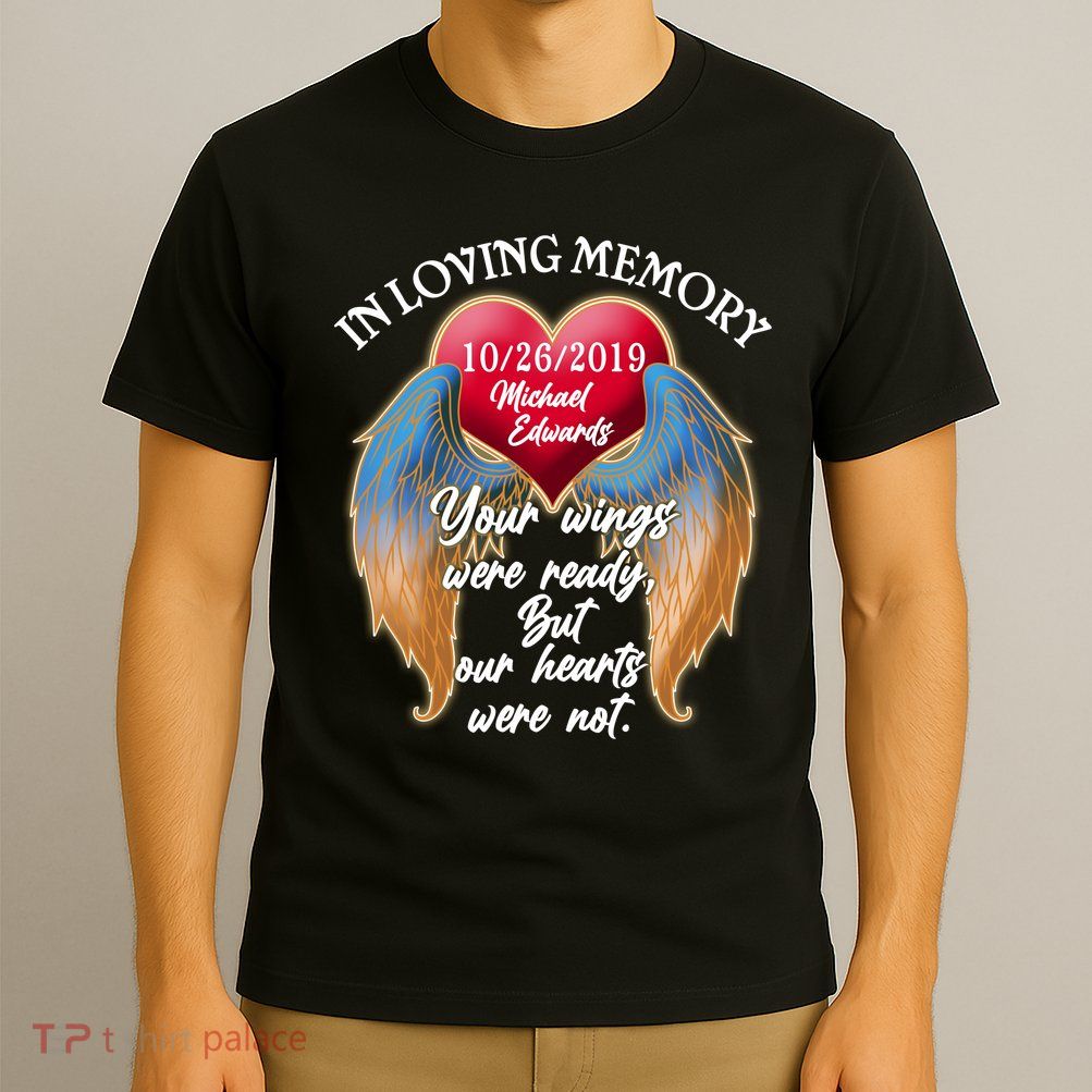 In Loving Memory Personalized Rip Customized Family Custom T-Shirt