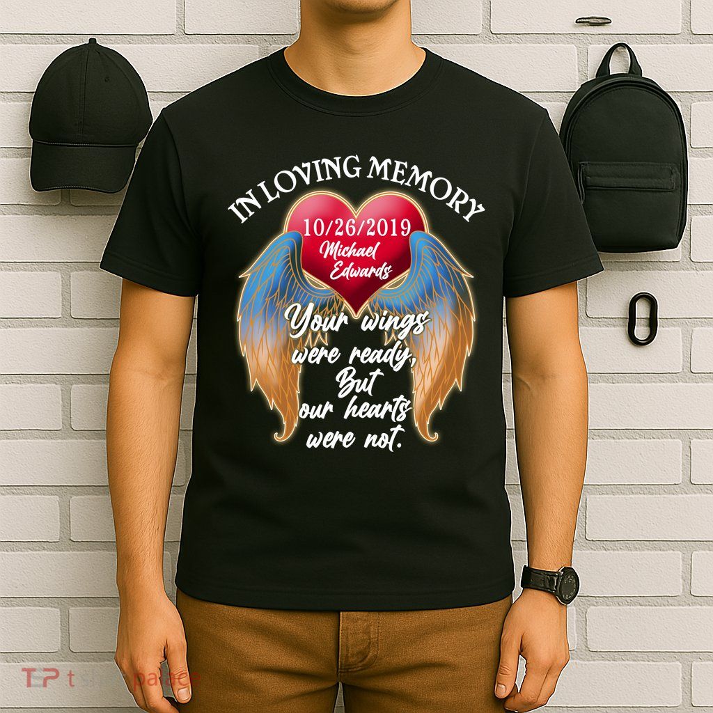 In Loving Memory Personalized Rip Customized Family Custom T-Shirt