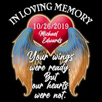 In Loving Memory Personalized Rip Customized Family Custom Tall T-Shirt