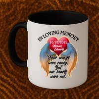 In Loving Memory Personalized Rip Customized Family Custom Mug