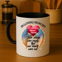In Loving Memory Personalized Rip Customized Family Custom Mug