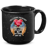 In Loving Memory Personalized Rip Customized Family Custom 15oz Campfire Ceramic Mug