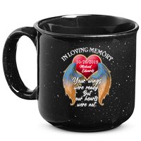 In Loving Memory Personalized Rip Customized Family Custom 15oz Campfire Ceramic Mug
