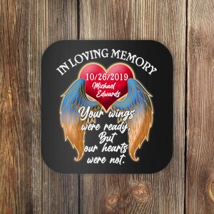 In Loving Memory Personalized Rip Customized Family Custom Coaster