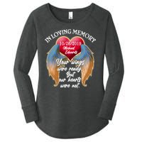 In Loving Memory Personalized Rip Customized Family Custom Women's Perfect Tri Tunic Long Sleeve Shirt