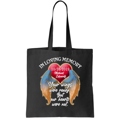 In Loving Memory Personalized Rip Customized Family Custom Bag