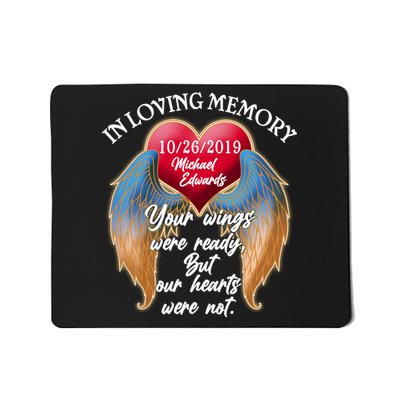 In Loving Memory Personalized Rip Customized Family Custom Mousepad