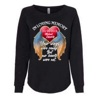 In Loving Memory Personalized Rip Customized Family Custom Womens California Wash Sweatshirt