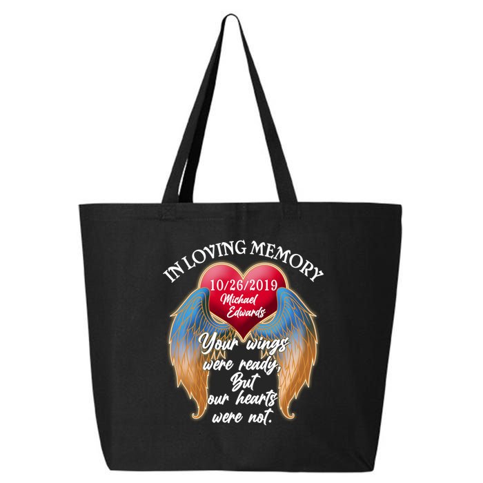 In Loving Memory Personalized Rip Customized Family Custom 25L Jumbo Tote