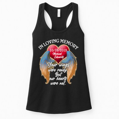 In Loving Memory Personalized Rip Customized Family Custom Womens Tank Top