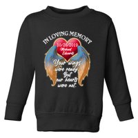 In Loving Memory Personalized Rip Customized Family Custom Toddler Sweatshirt