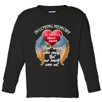 In Loving Memory Personalized Rip Customized Family Custom Toddler Long Sleeve Shirt