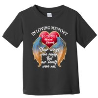 In Loving Memory Personalized Rip Customized Family Custom Toddler T-Shirt