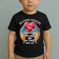In Loving Memory Personalized Rip Customized Family Custom Toddler T-Shirt