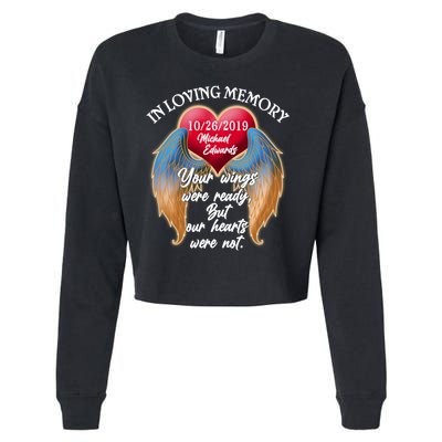 In Loving Memory Personalized Rip Customized Family Custom Cropped Pullover Crew