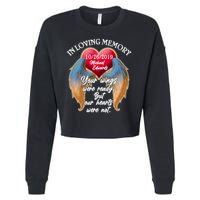 In Loving Memory Personalized Rip Customized Family Custom Cropped Pullover Crew