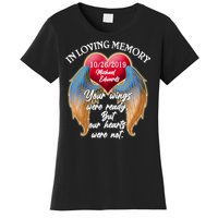 In Loving Memory Personalized Rip Customized Family Custom Women's T-Shirt