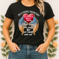 In Loving Memory Personalized Rip Customized Family Custom Womens T-Shirt