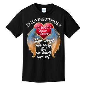 In Loving Memory Personalized Rip Customized Family Custom Kids T-Shirt