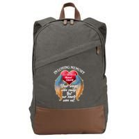 In Loving Memory Personalized Rip Customized Family Custom Cotton Canvas Backpack