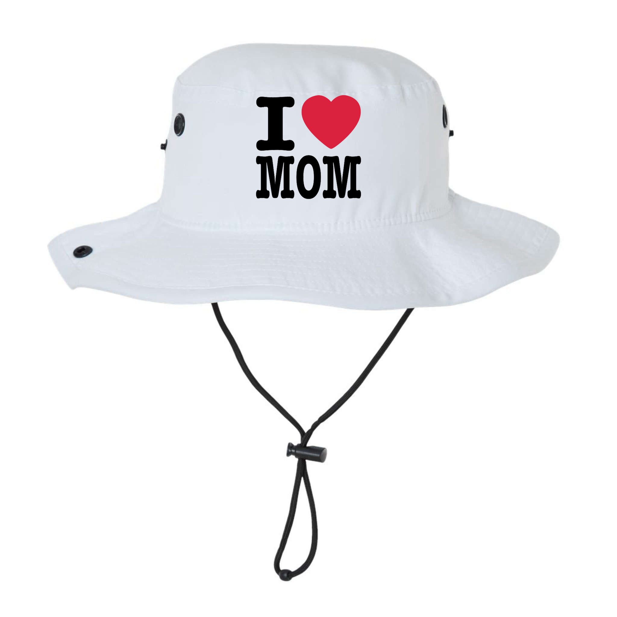 I Love Mom Gift Bucket Hat