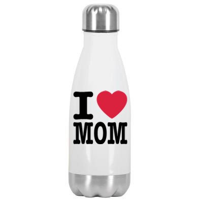 I Love Mom Gift Stainless Steel Insulated Water Bottle