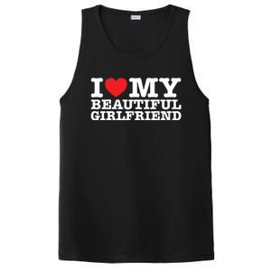 I Love My Beautiful Girlfriend Gf PosiCharge Competitor Tank